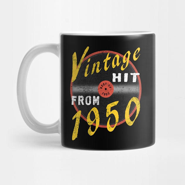 Vintage Hit From 1950 Cool 70th Birthday Gift by FrontalLobe